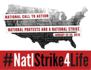 National Strike front