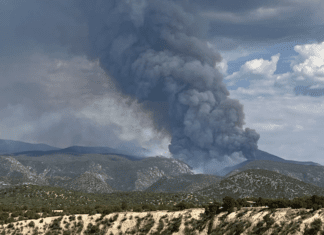 PRAY TEAM JESUS FOR RAIN! Frijoles Fire grows to more than 3,000 acres in New Mexico. Health officials warn of smoke impact.