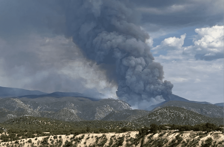 PRAY TEAM JESUS FOR RAIN! Frijoles Fire grows to more than 3,000 acres in New Mexico. Health officials warn of smoke impact.