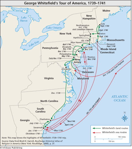 29 The Great Awakening Map - Maps Database Source